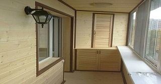 Отделка балкона под ключ Осинники, цена от 5805 руб.