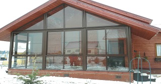 Остекление веранды Осинники, цена от 9847 руб.